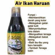 air ikan haruan tambahan gingseng plus madu bau wangi