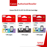 Canon PG-47 / CL-57 / CL-57S Ink Cartridge - E400/ E410/ E460/ E470/ E480/ E3170