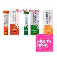 Interpharma Magnesium Plus B Complex And Multivitamin Effervescent Tablets And Vitamin C
