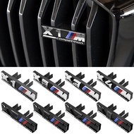 For BMW M M2 X3 M4 X5M M6 M7 F48 G01 E84 E83 F39 F10 F30 3D ABS M Logo Car Front Grille Badge Sticke
