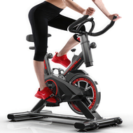 ORANGE Alat Fitness Spinning Bike LCD Monitor Adjustable Seat Exercise - Sepeda Olahraga Statis