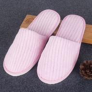 OEUVR Coral Fleece Disposable Slippers Casual Comfortable Children's Slippers Soft Non-Slip Hotel Slippers Home