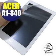 【EZstick】ACER Iconia Tab 8 A1-840 專用 靜電式平板LCD液晶螢幕貼 (可選鏡面防汙或高清霧面)