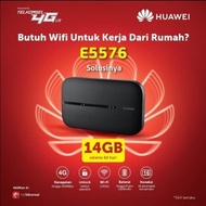 MODEM HUAWEI E5576 LTE 4G + TELKOMSEL 14GB