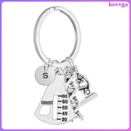 Teacher Student Keychain Biology Chemistry Pendant for Teachers Science Keychains  kevvga