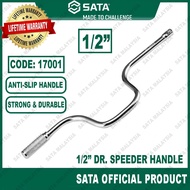 SATA 1/2" Dr. Speeder Handle Sata Tools 17001 12.5MM Handle Wrenches CR-V Steel Tools Car Repair Too