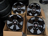 ล้อแม็กISUZU D-MAXขอบ18 ปี2020 สีดำของแท้ สินค้าราคาต่อวง