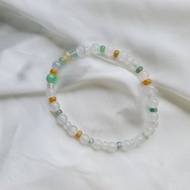 多寶冰種手串 手珠 珠串 | 天然緬甸玉A貨翡翠