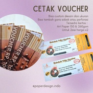 Custom Voucher Printing | Shopping Voucher, Gift, Gift
