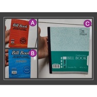 Buku Bill | Buku Resit Bill book 收据单簿 Malaysia Ready stock 大马现货