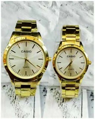 happy# Seiko 5 couple watch 21 jewels fashion stainless steel