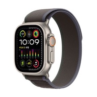 Apple Watch Ultra 2 智能手錶 GPS+流動網絡 49mm鈦金屬錶殼藍色配黑色越野手環S/M 預計7日內發貨 -