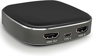 4k Gaming Video Capture Card - HDMI to USB 3.0 Type C, 4K @60 Input, 1080P 60FPS Record, Free Lag Lo