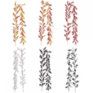 Artificial Red Berry Garland Home Office Decor For Home Decor Festive Home Decor