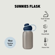 Sunnies Flask 16oz Ready-made Flask (Insulated Water Tumbler for Hot and Cold)
