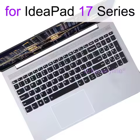 Keyboard Cover for Lenovo IdeaPad 17 Slim 3 3i Gen 7 6 17IAU7 17IRU7 17ABA7 Silicone Protector Skin 
