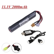 11.1V 3S 2000Mah 25C Li-Ion Battery/Usb For Electric Water Gel Ball Blaster Toys Pistol/ Pistol/