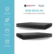 Hilook DVR-204G-M1/T 4-ch 1080p Lite 1U H.265 DVR