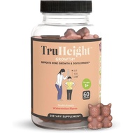 TruHeight Growth Gummies (Watermelon) Natural Growth & Development Supplement for Kids & Teens - Vit