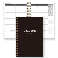 2026-2027 Planner Weekly And Monthly Notebook Spiral Day Plan Academic Appointment Book Agenda Journ