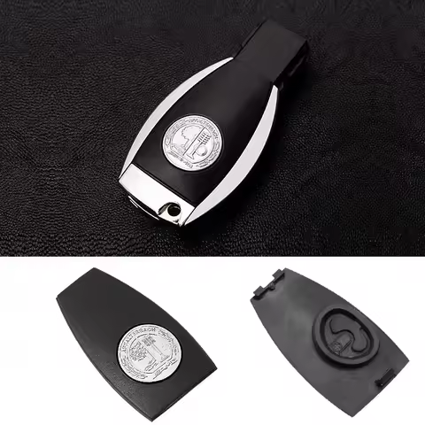 OOY 2025 Hot For AMG Car Mercedes Benz AMG 1pcs Car Key cap Maybach emblem key protection cover Merc