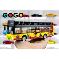 Double-decker bus model, convertible bus