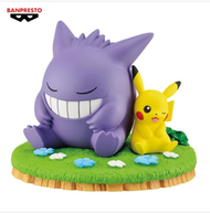 Bandai(บันได) BANPRESTO POKEMON FIGURE PIKACHU & GENGAR