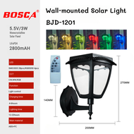 BOSCA Wall-mounted Solar Light Plug-in Solar Light Courtyard Solar Light BJD-1201 BJD-1202 BJD-1203
