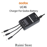 Godox Charger UC46 For WB87/WB87A/ WB87B/ WB400P/WB26/ AD400Pro/AD400ProII/AD600BM/ AC600BMII/ AD600