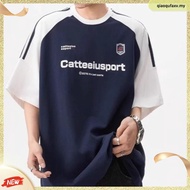 【✅READY STOCK🇲🇾】400gsm 100% Cotton Unisex Oversized T-shirt plus size Couple Tees baju lelaki现货纯棉重磅宽