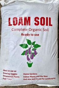 Premium Loam Soil – Nutrient-Rich, Well-Draining Soil for Gardening, Plants, and Landscaping (1 Sack