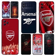 for Realme 8S 8i 9i 9 10 Pro Plus 12X Full protection silicone soft shell TPU Arsenal Football Club 