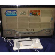 Wii 遊戲主機 + wii平衡板 + wii搖桿一組