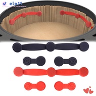 ELO 1pc Air Fryer Magnets, Fixation Removable Air Fryer Magnet Silicone Buckle,  Reusable Non-Scratc