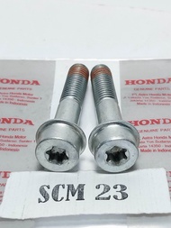 Baut M8x40 kaliper rem cakram honda ADV PCX Vario 160 ori AHM 90131K97N0