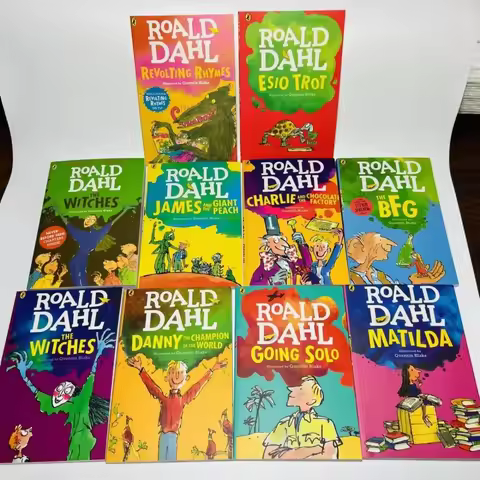 16 Books/set Roald Dahl Collection Children's Literature English Picture Novel Story Book Set Early