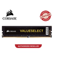 CORSAIR VALUE SELECT 8GB (1X8GB) DDR4 2666MHz DDR4 PC RAM CMV8GX4M1A2666C18