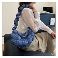 Little Maple - Carlyn Puffy Korean Shoulder Bag/Soft Korean Bag/Ha