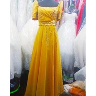 Filipiniana meztisa modern gown dress