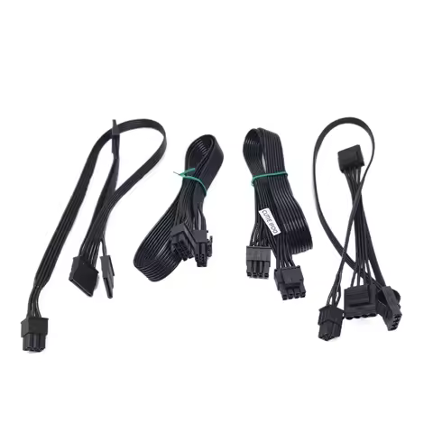 8/6P To GPU8(6+2)pin CPU8pin(4+4pin) SATA IDE Molex Power Cable for Gigabyte G750H B700H 700W 750W S