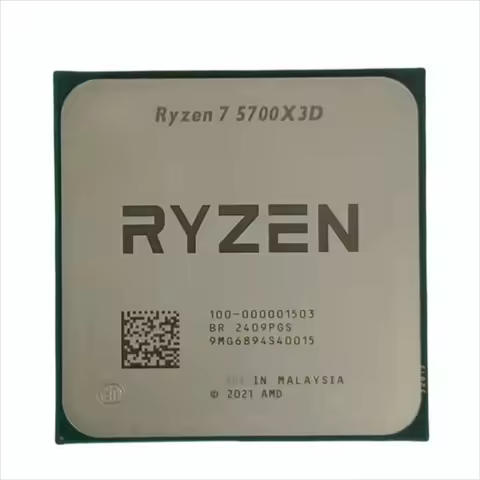 RyZen 5 5500 5600 5600G 5600GT 5600X Ryzen 7 5700X 5800X 5700X3D 5800X3D Processor 3.0GHz 8 Core 16 