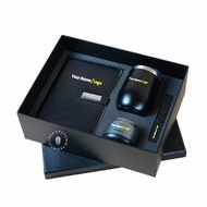 LENOVO Custom Gift Set Notebook, Pointer, Stainless Steel Mug, Speaker Office GiftLenovo Corporateme