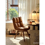 Customer Favorite Household Solid Wood Rotating Desk Chair Comfortable Sedentary Computer Chair Offi