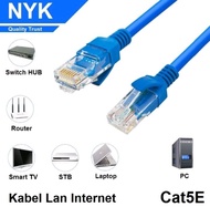 NYK Cat5E Ethernet cable Rj45 / Kabel LAN UTP Cat5E Rj45 laris murah