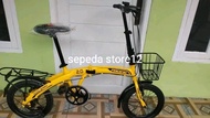 Sepeda Lipat Bekas UK 16 inch Untuk Anak-Anak Sekolah SD SMP