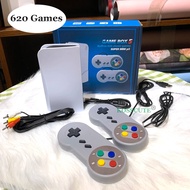 【High-quality】 Portable Built-In 620 Games Tv Game Console 8 Bit Retro Classic Handheld Gaming Player Av Output Video Game Box 5 Super Mini P5