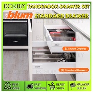 ECODIY🇲🇾100% Original BLUM TANDEMBOX Standard Drawer Runner (For TBX S1, TBX S2, TBX S3, TBX S4)