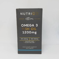 NutriGO Omega 3 Fish Oil 1200mg - 120's