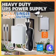 Double output 12V 1.5A Ups Power Supply Heavy Duty for wifi ups for wifi modem router ups for router