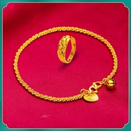 emas 916 original lelong Gelang Tangan Perempuan Viral Murah Rantai Tangan Lelaki Emas Bangkok Cop 9
